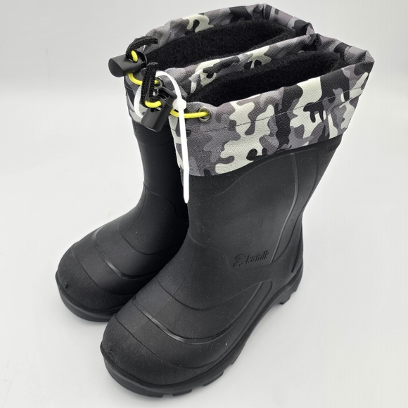NWT Kamik Snowbuster 2 Kids Unisex Waterproof Snow Boots with removable Lining - Picture 8 of 16